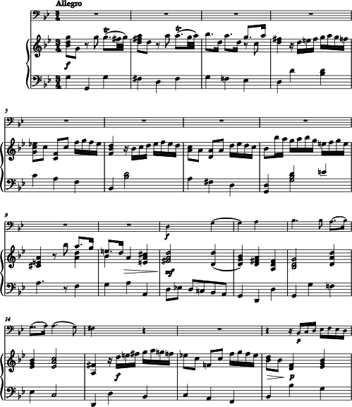 Georg Friedrich Haendel Sonata sol minore Violoncello e Pianoforte