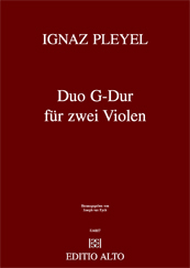 Ignaz Pleyel Duo G-Dur