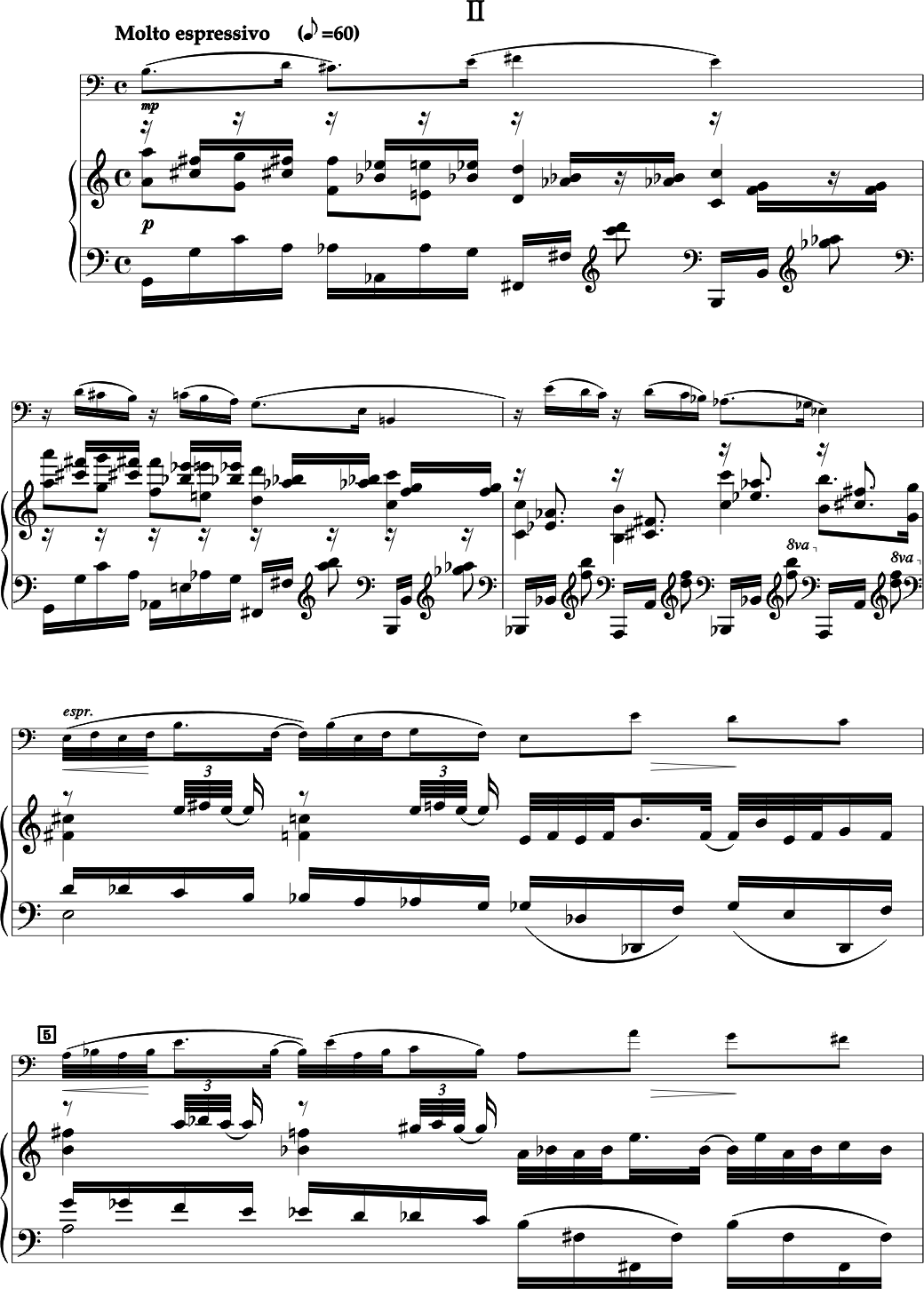 Sonata per Contrabbasso e Pianoforte