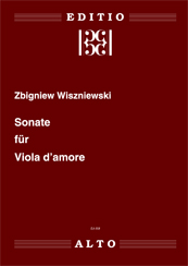 Wiszniewski, Zbigniew Sonata Viola d'amore