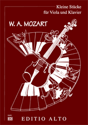 Wolfgang Amadeus Mozart Viola Klavier