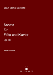 Bernard Sonate op. 43 Flöte klavier 