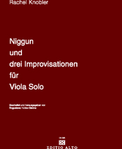 Niggun und drei Improvisationen Viola solo