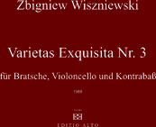 Zbigniew Wiszniewski Viola, Violoncello und Kontrabass