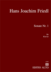 Hans Joachim Friedl Sonata No. 1
