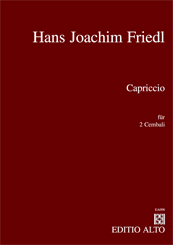 Hans Joachim Friedl Capriccio for 2 Harpsichords