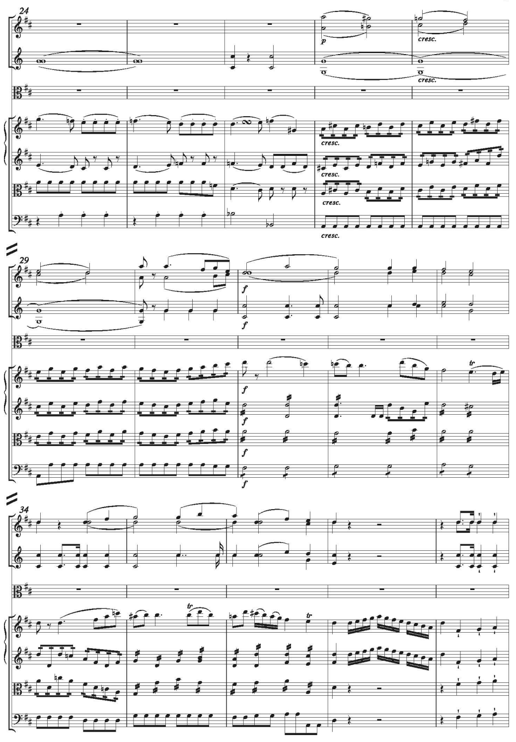 F A Hoffmeister Concert Re majeur Alto Partition