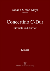 Johann Simon Mayr viola klavier