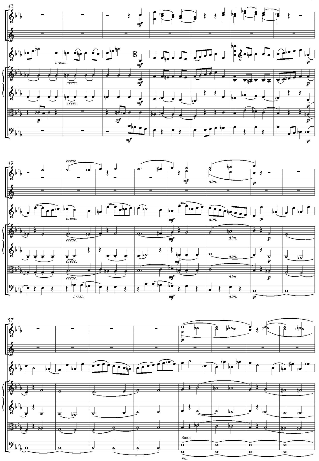 Johann Christian Bach Concerto do mineur pour Alto Orchestre