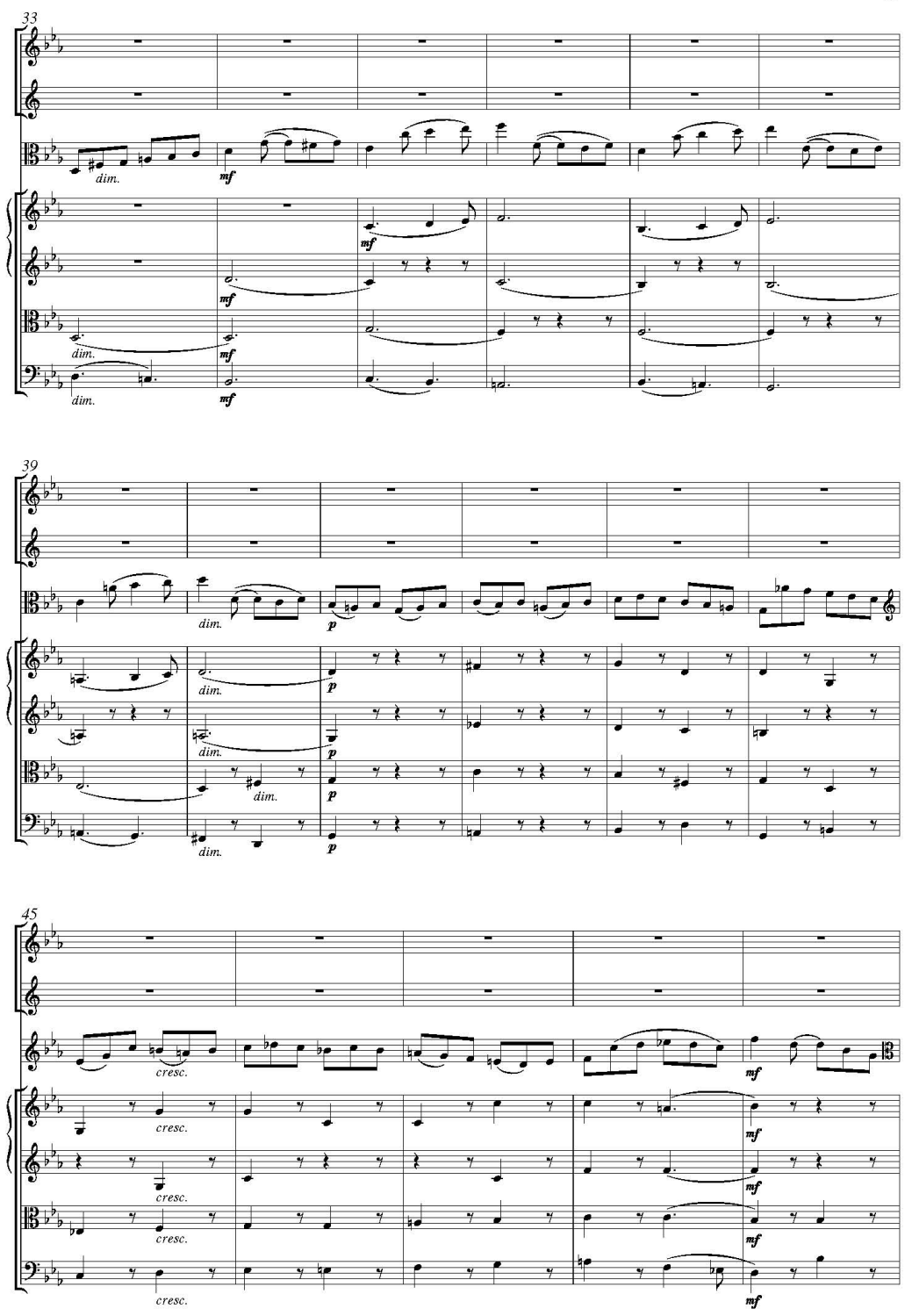 JOHANN CHRISTIAN BACH Concerto ut mineur pour Alto et Orchestre Partition