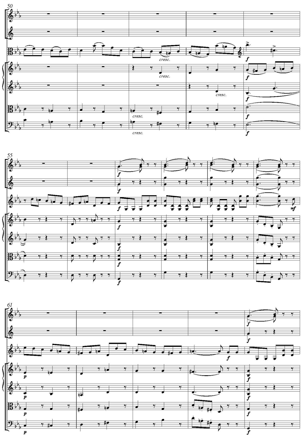 JOHANN CHRISTIAN BACH Concerto do minore per Viola ed Orchestra Partitura