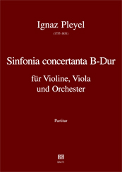 Ignaz Pleyel Sinfonia concertante B-Dur