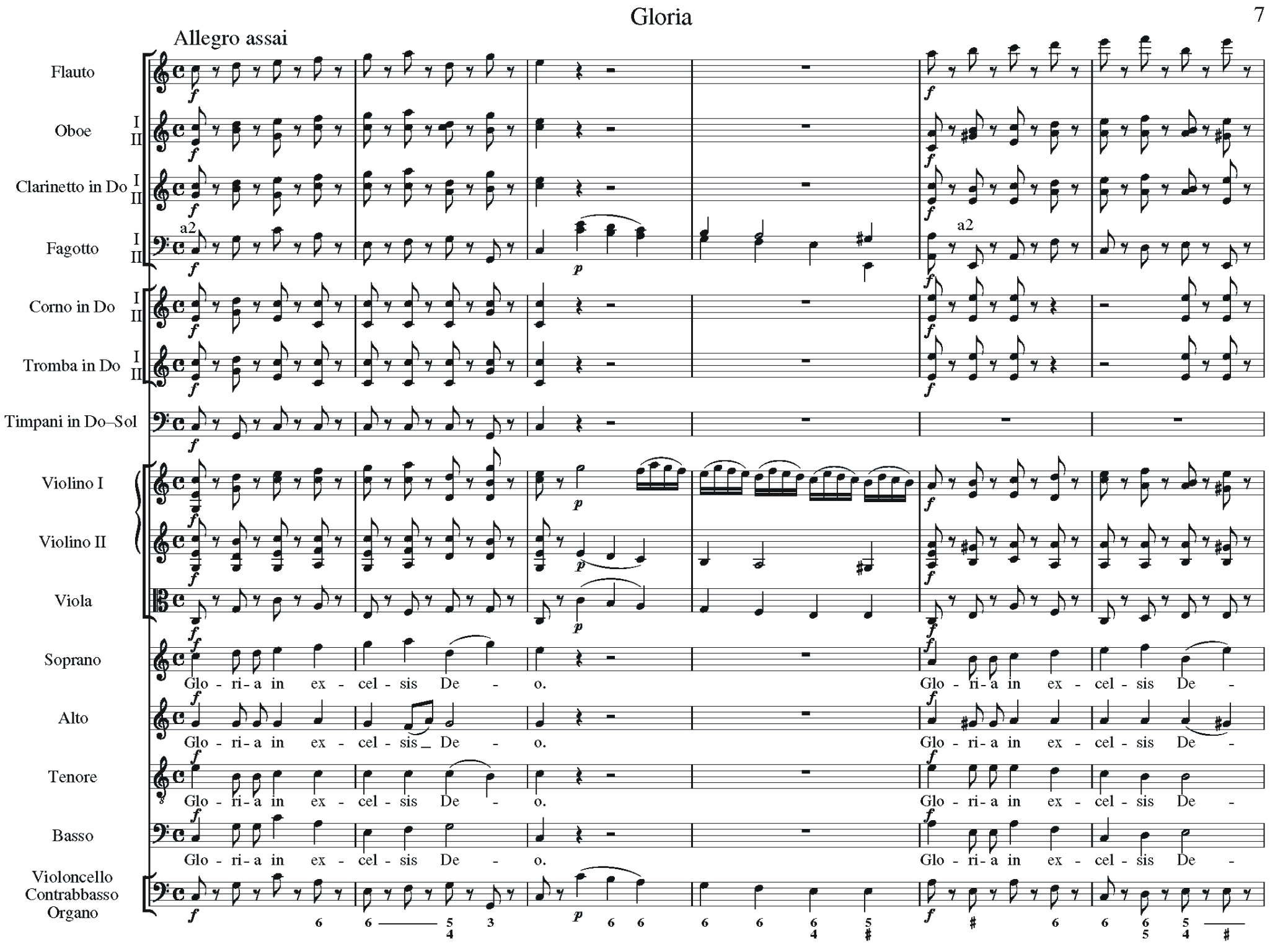 Franz Krommer Mass C major