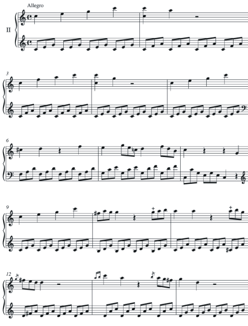 Johann Simon Mayr Suite for Harp