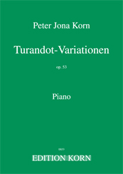 Peter Jona Korn Turandot Variations op. 53