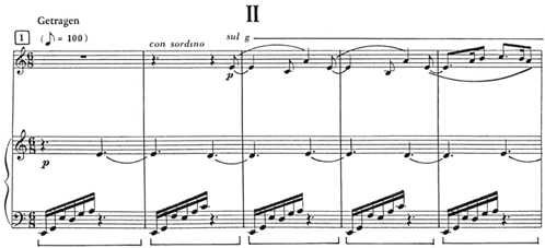 Peter Jona Korn Sonata Violine und Klavier
