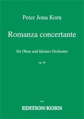 Peter Jona Korn Romanza concertante op. 84